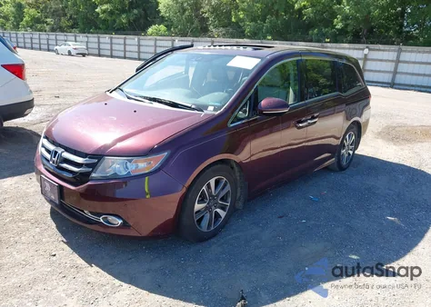 2014 Honda Odyssey Touring/Touring Elite из США, поврежденный, VIN 5FNRL5H91EB099578